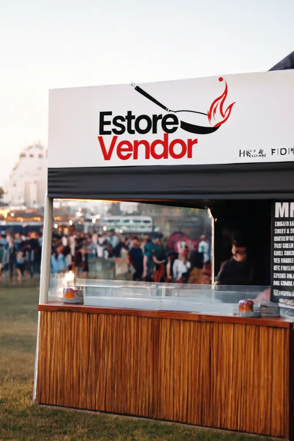 Estore Vendor street food stall