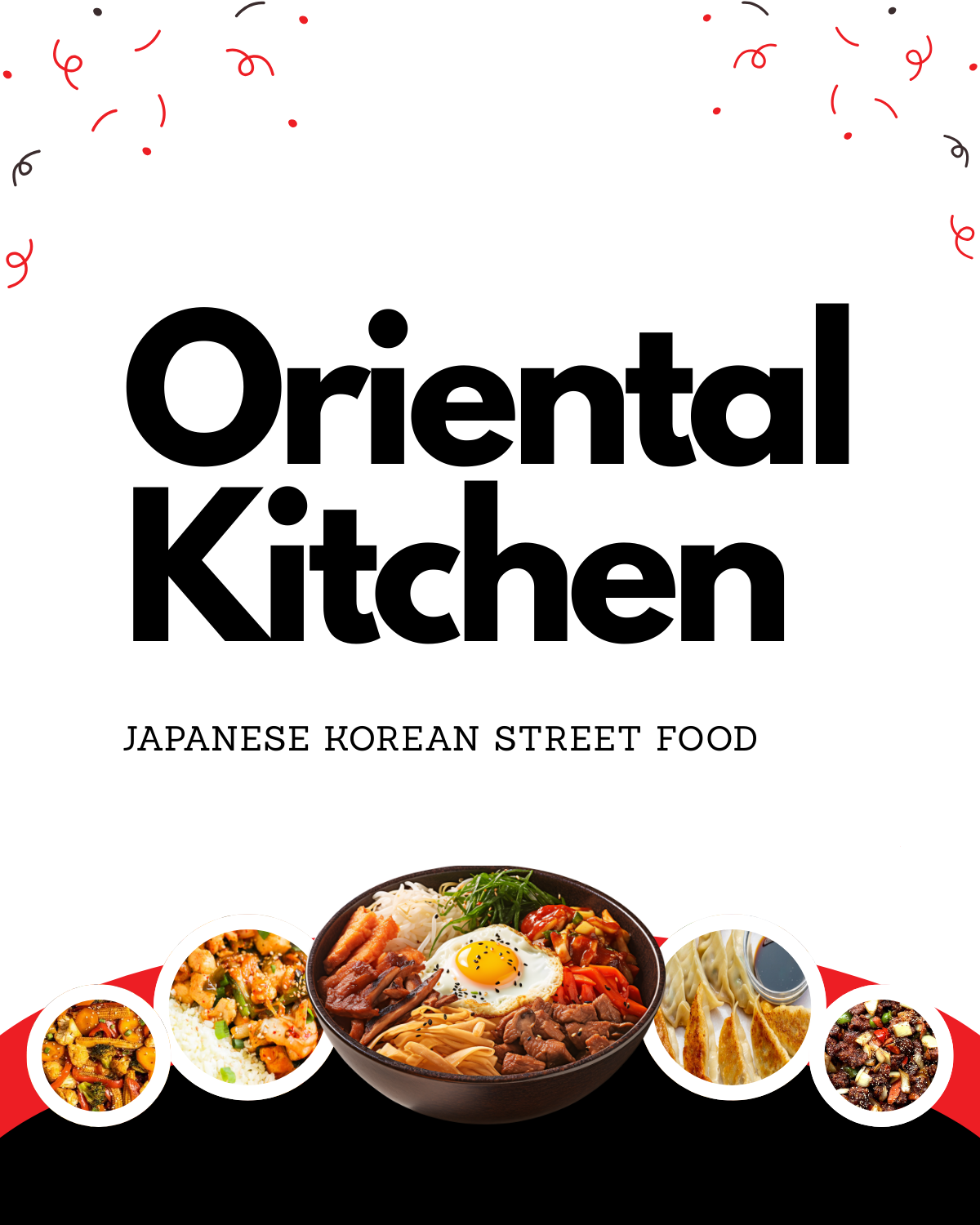 Oriental Kitchen menu cover